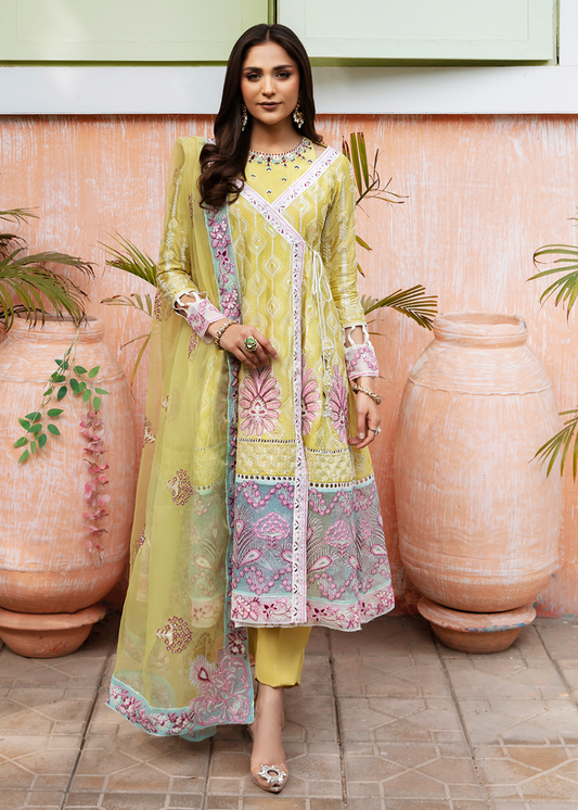 Rang E Noor Eid Edit Luxury Unstitched 3pcs - Jotey