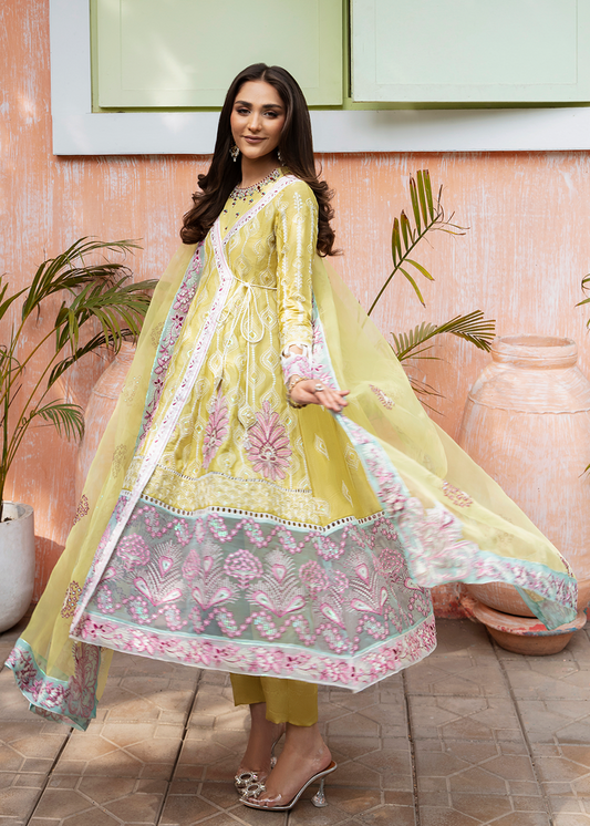 Rang E Noor Eid Edit Luxury Unstitched 3pcs - Jotey