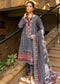 Maahru Embroidered Lawn Unstitched 3Pcs - Jotey