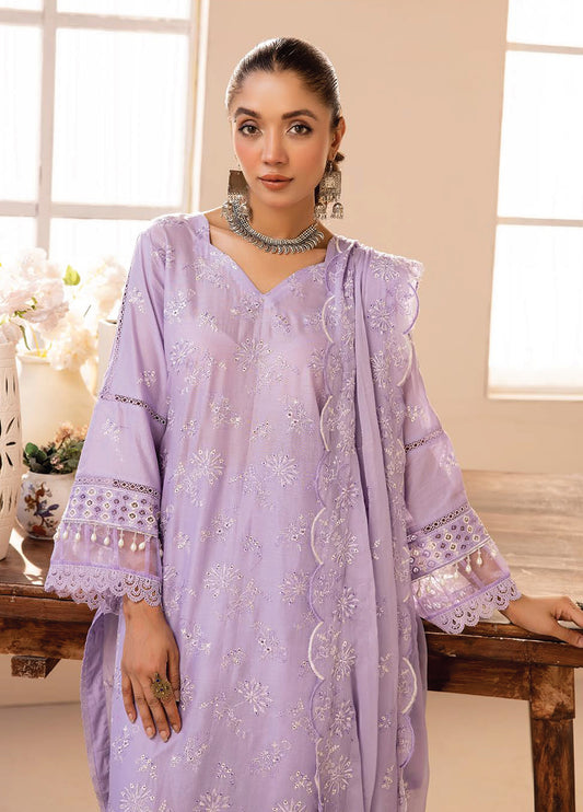 Mahees Florence Chikankari Lawn Unstitched 3pcs - Jotey