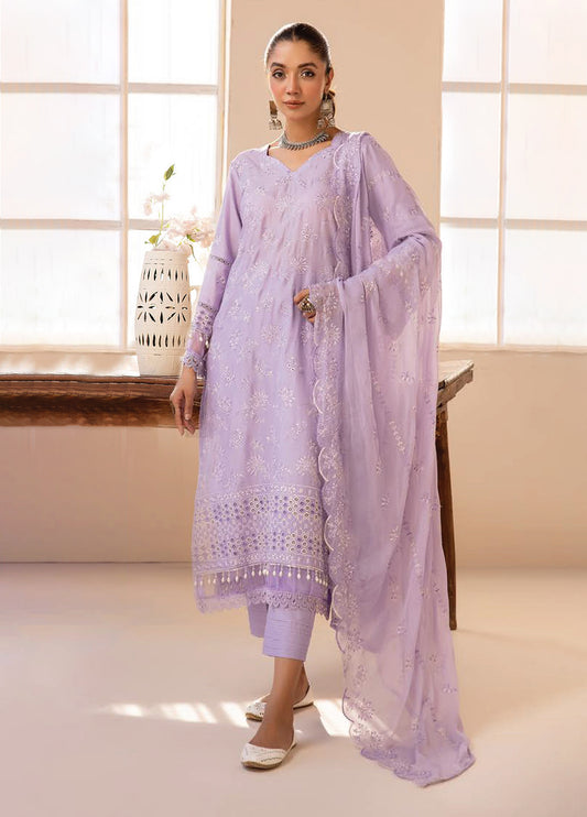 Mahees Florence Chikankari Lawn Unstitched 3pcs - Jotey