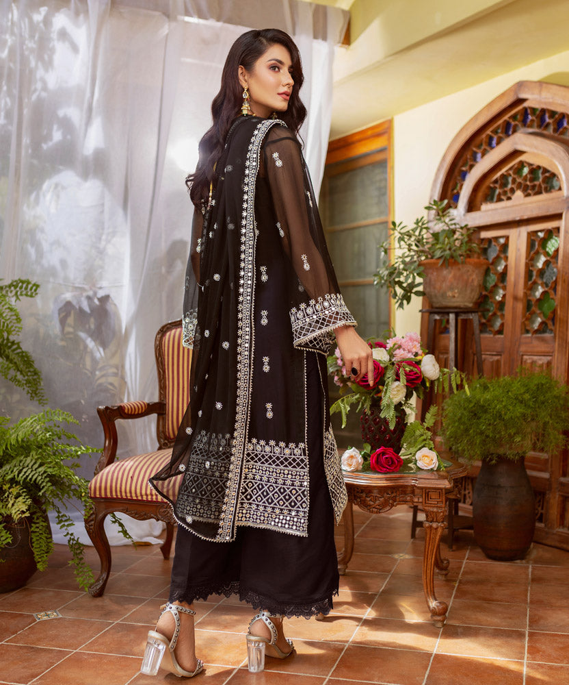 Naushad Imdad Luxury Chiffon 3Pcs - Jotey