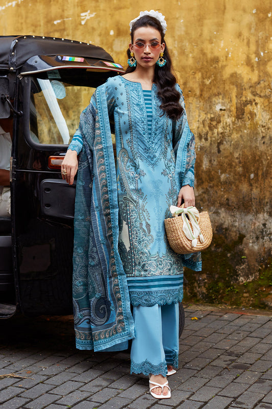 Gulaal Saffira Lawn Vol-01 Unstitched 3pcs