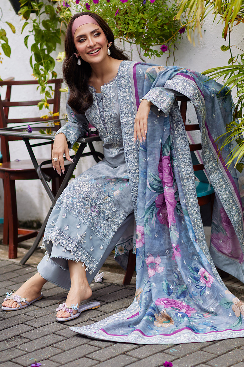 Gulaal Saffira Lawn Vol-01 Unstitched 3pcs