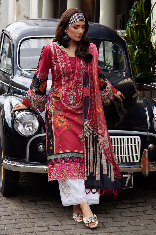 Gulaal Saffira Lawn Vol-01 Unstitched 3pcs