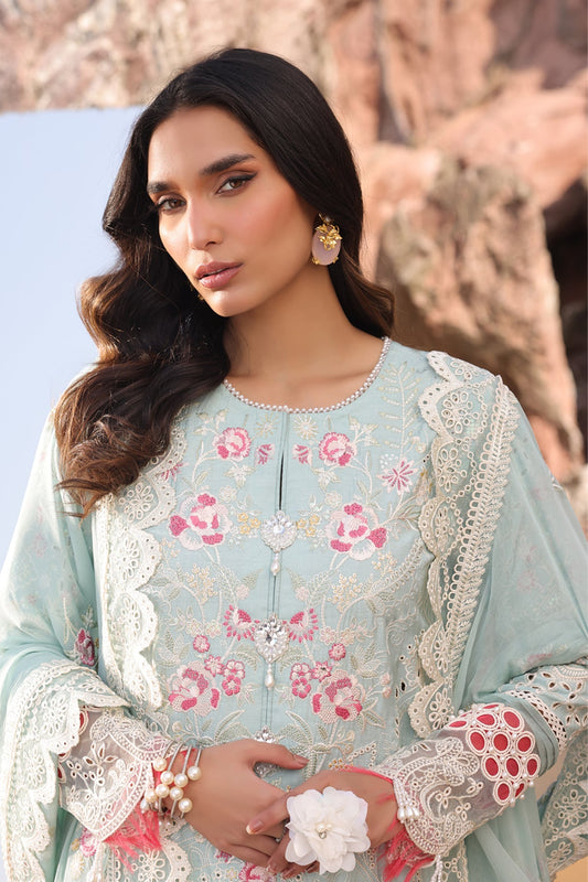 Hania By Imrozia Embroidered Luxury Lawn Unstitched 3pcs