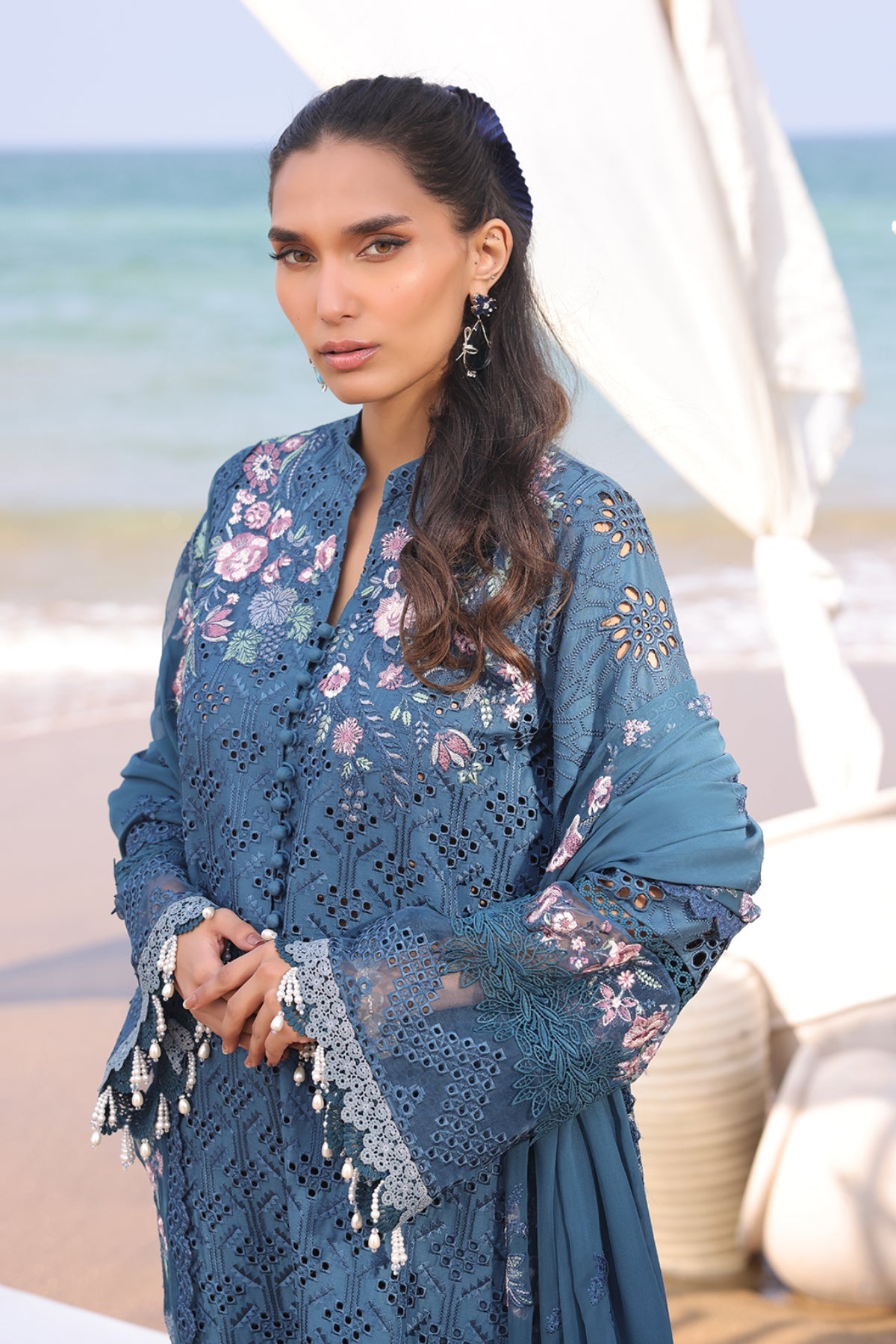 Hania By Imrozia Embroidered Luxury Lawn Unstitched 3pcs