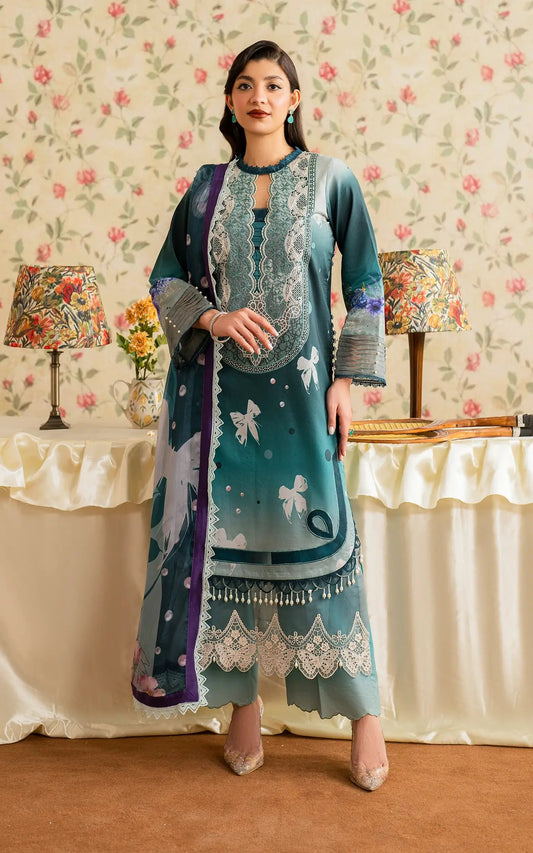 Meraki By Asifa And Nabeel Vol-01 Embroidered Lawn Unstitched 3pcs