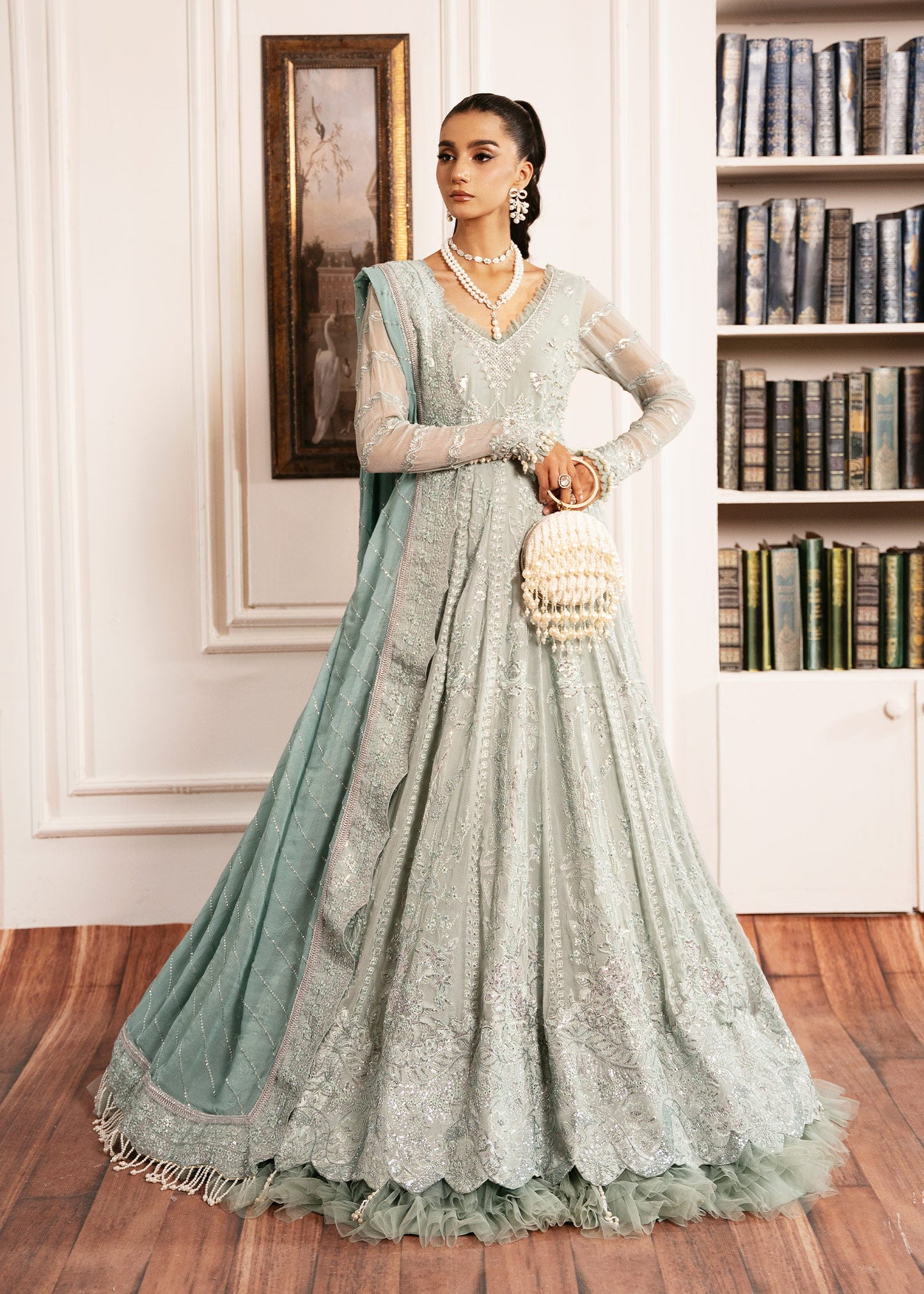 INAYAT Luxury Wedding Formals Unstitched 3pcs