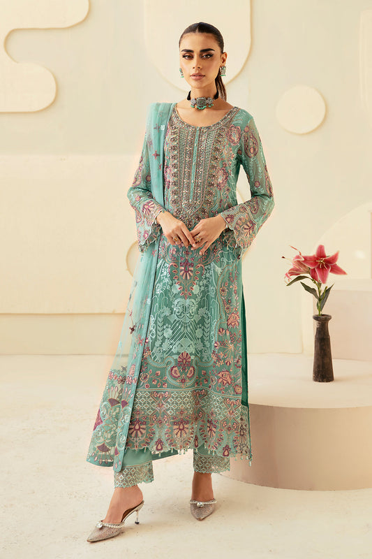 Ramsha Dastoor Chiffon Vol-01 Unstitched 3pcs