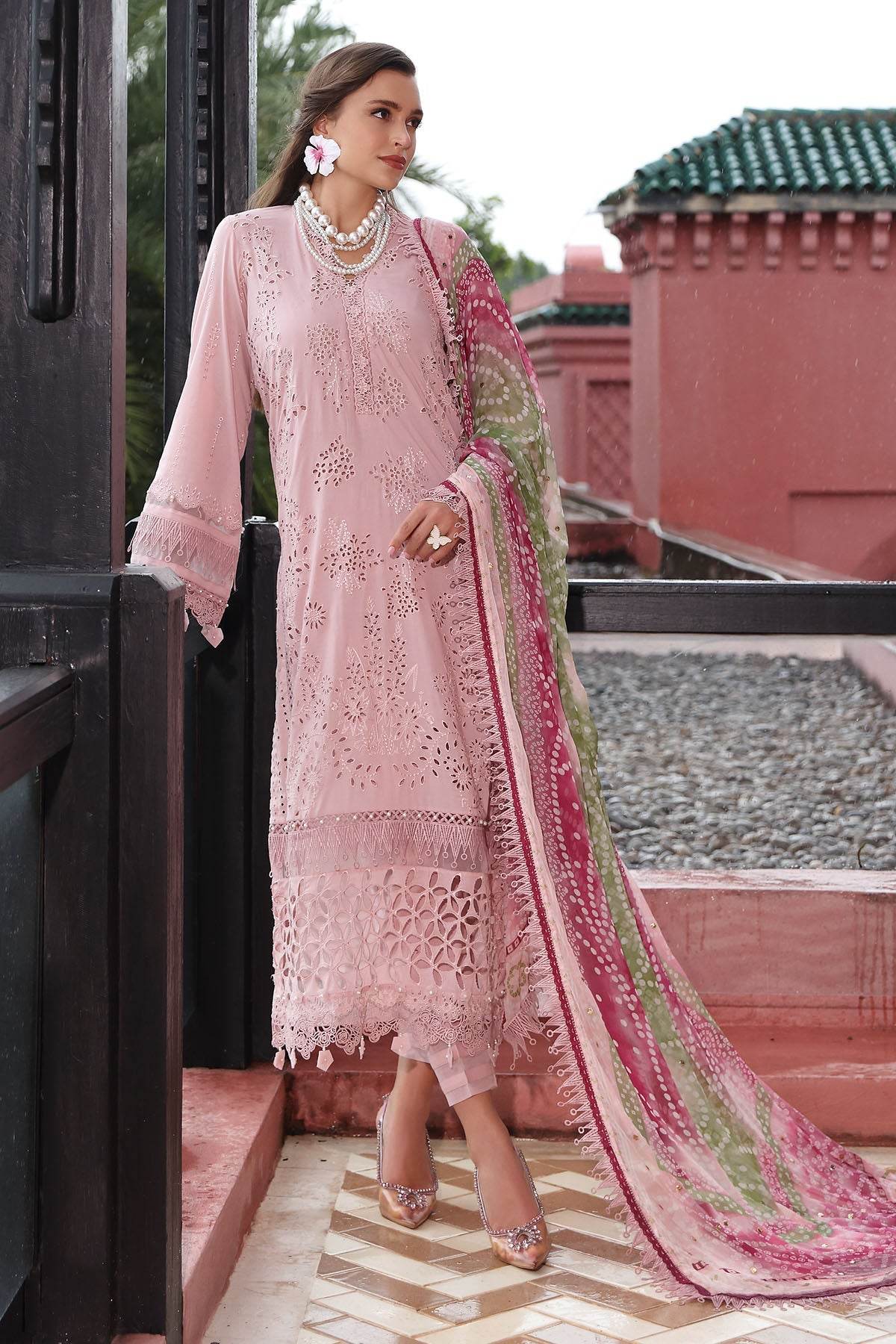 Baazar By Nureh Embroidered Chikankari Lawn Unstitched 3pcs