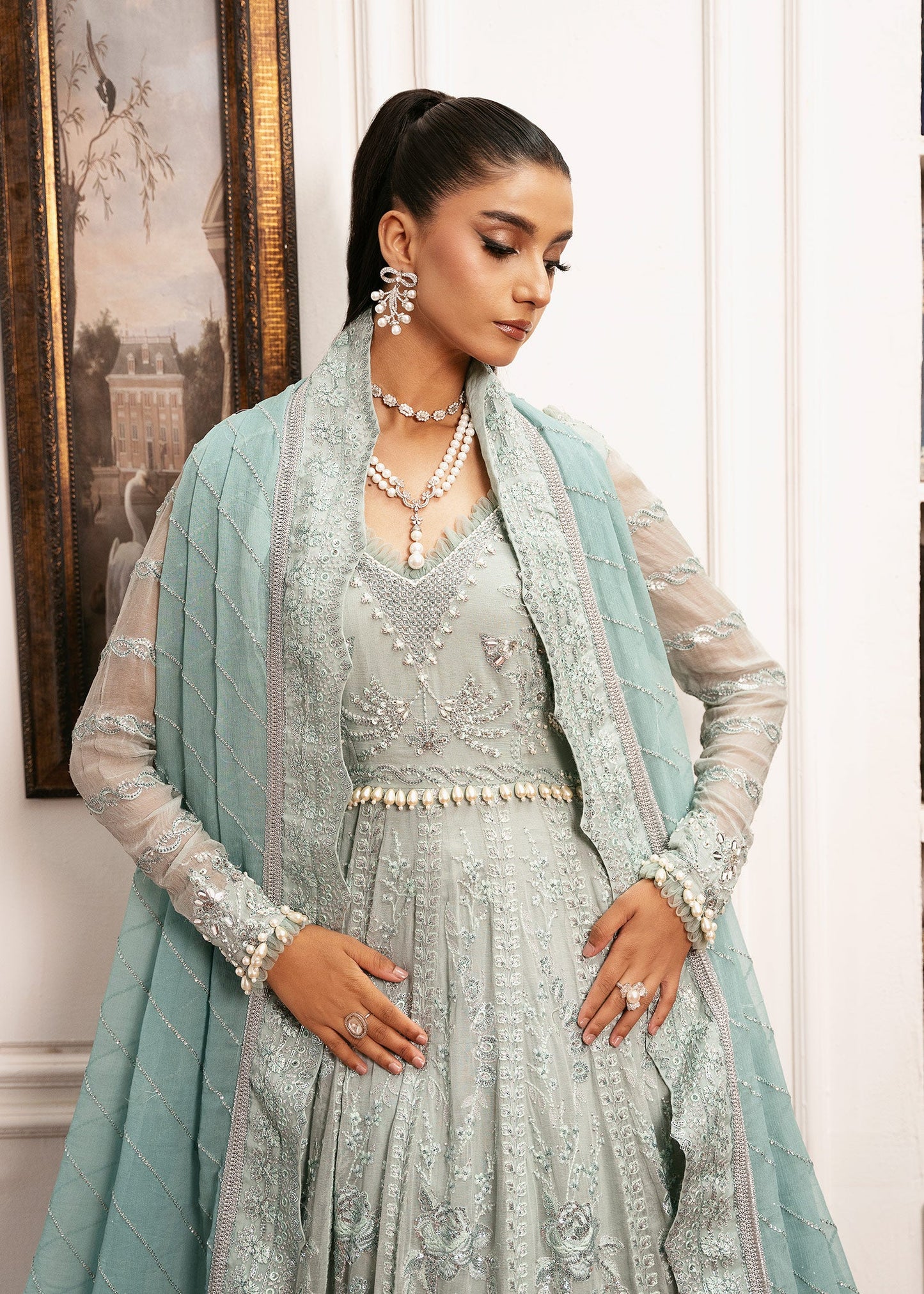 INAYAT Luxury Wedding Formals Unstitched 3pcs