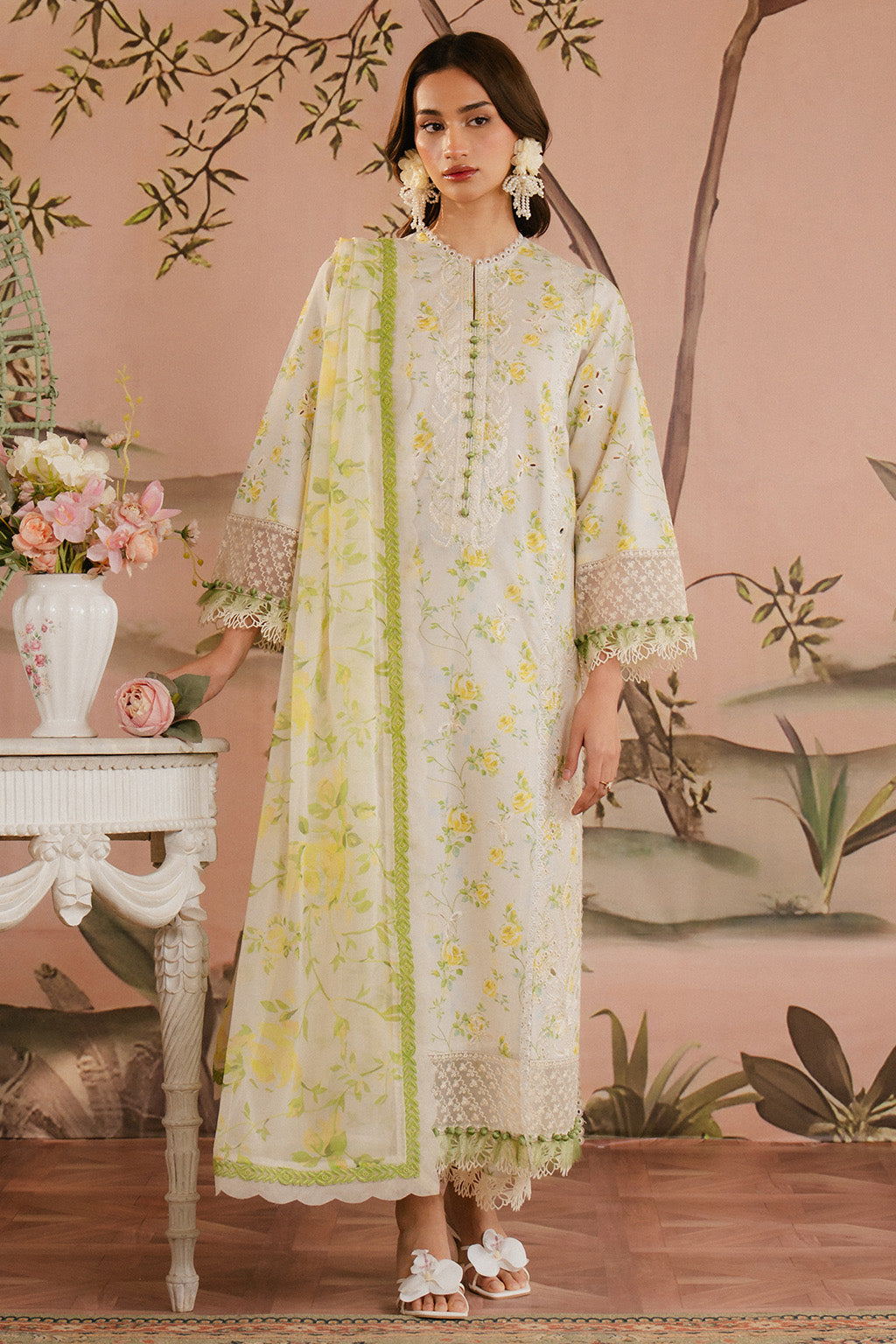 Armelia By Ayzel Printed Lawn Unstitched 3pcs