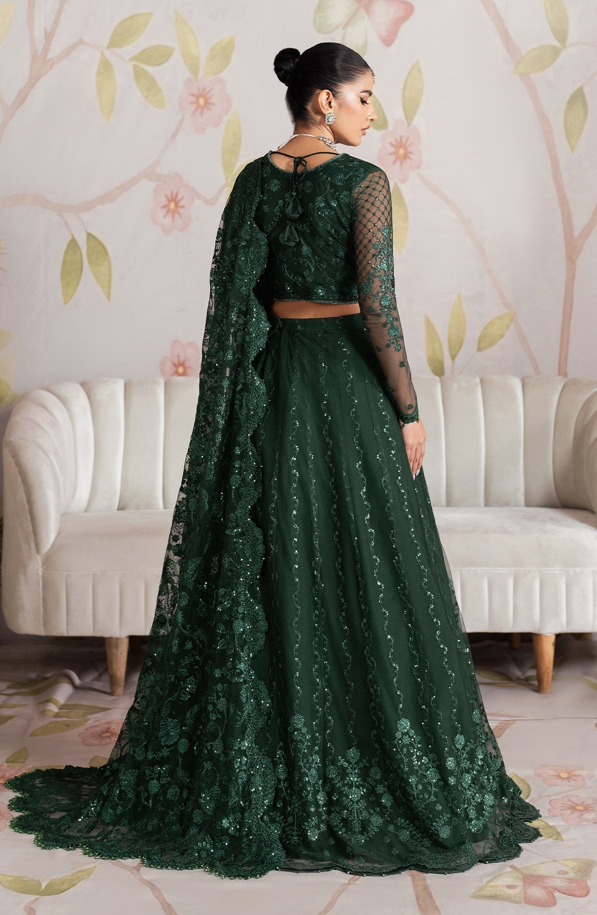 Shehnai By Zarif Embroidered Luxury Wedding Unstitched 3pcs