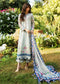 Siraa By Sadaf Fawad Khan Luxury Embroidered Lawn'25 Unstitched 3pcs