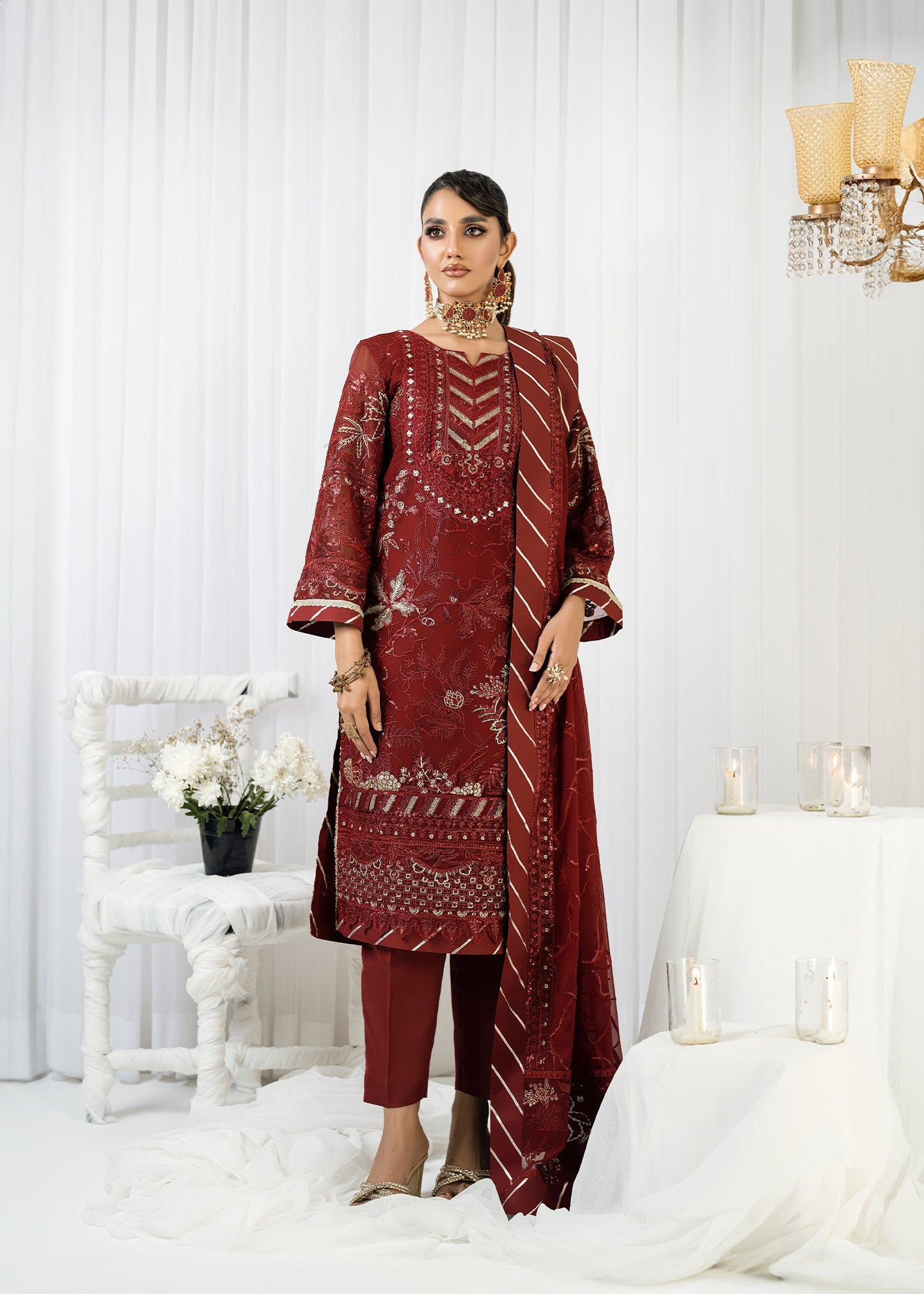 Mahrani By Noorma Kaamal Signature Luxury Pret Stitched 3pcs