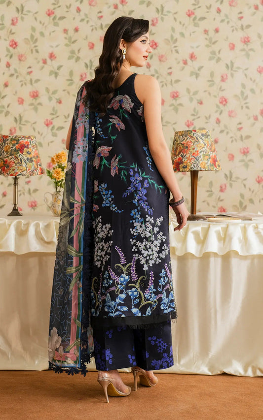 Meraki By Asifa And Nabeel Vol-01 Embroidered Lawn Unstitched 3pcs