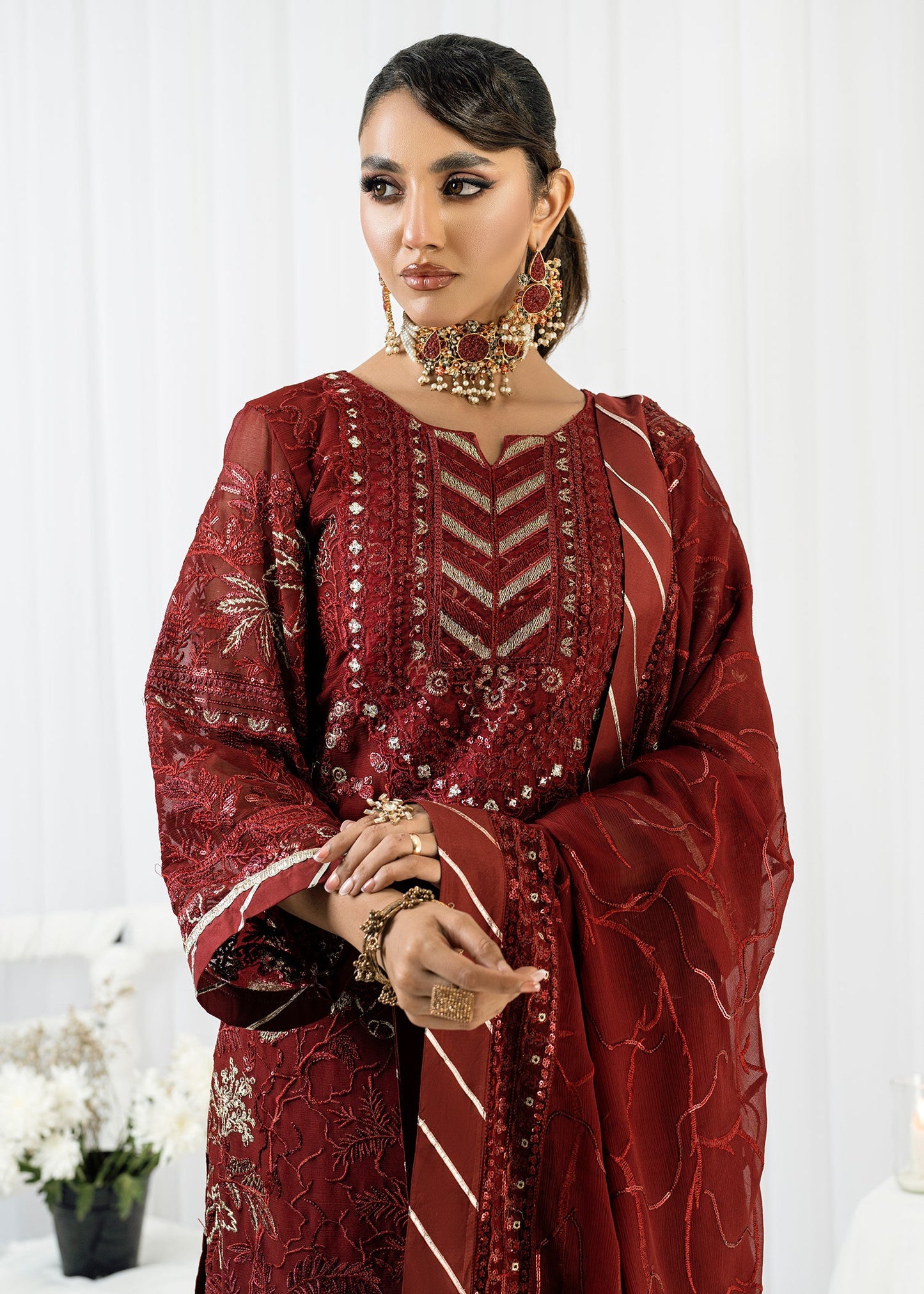 Mahrani By Noorma Kaamal Signature Luxury Pret Stitched 3pcs