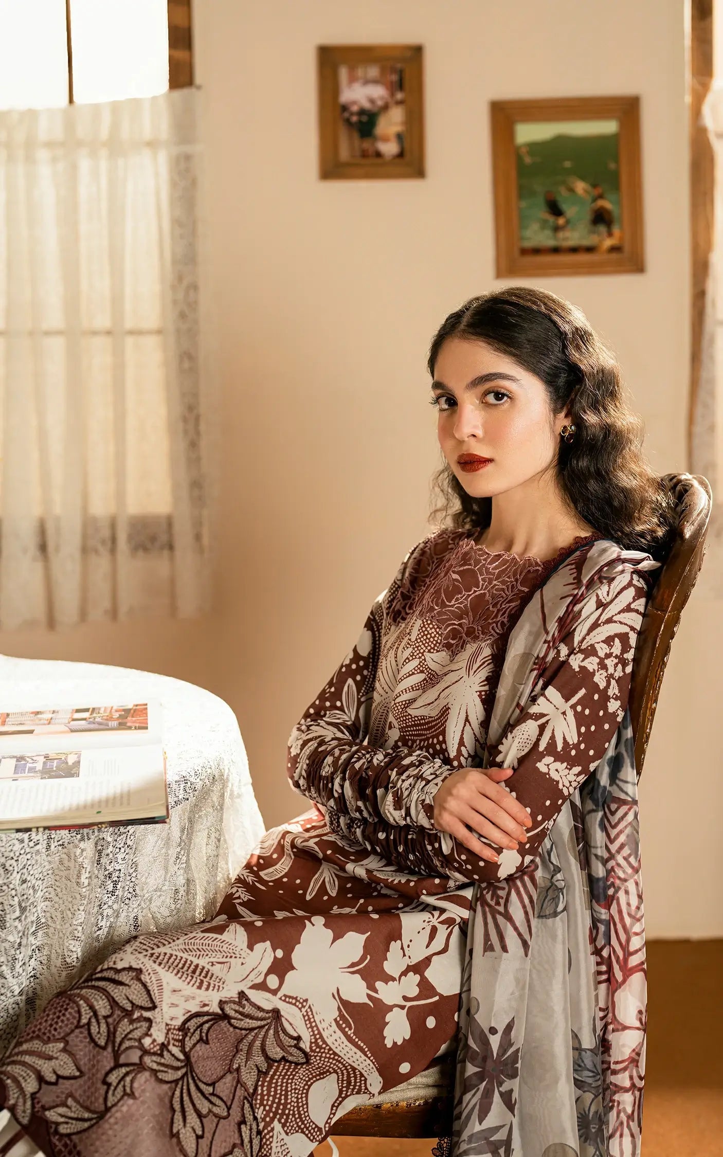 Meraki By Asifa And Nabeel Vol-01 Embroidered Lawn Unstitched 3pcs