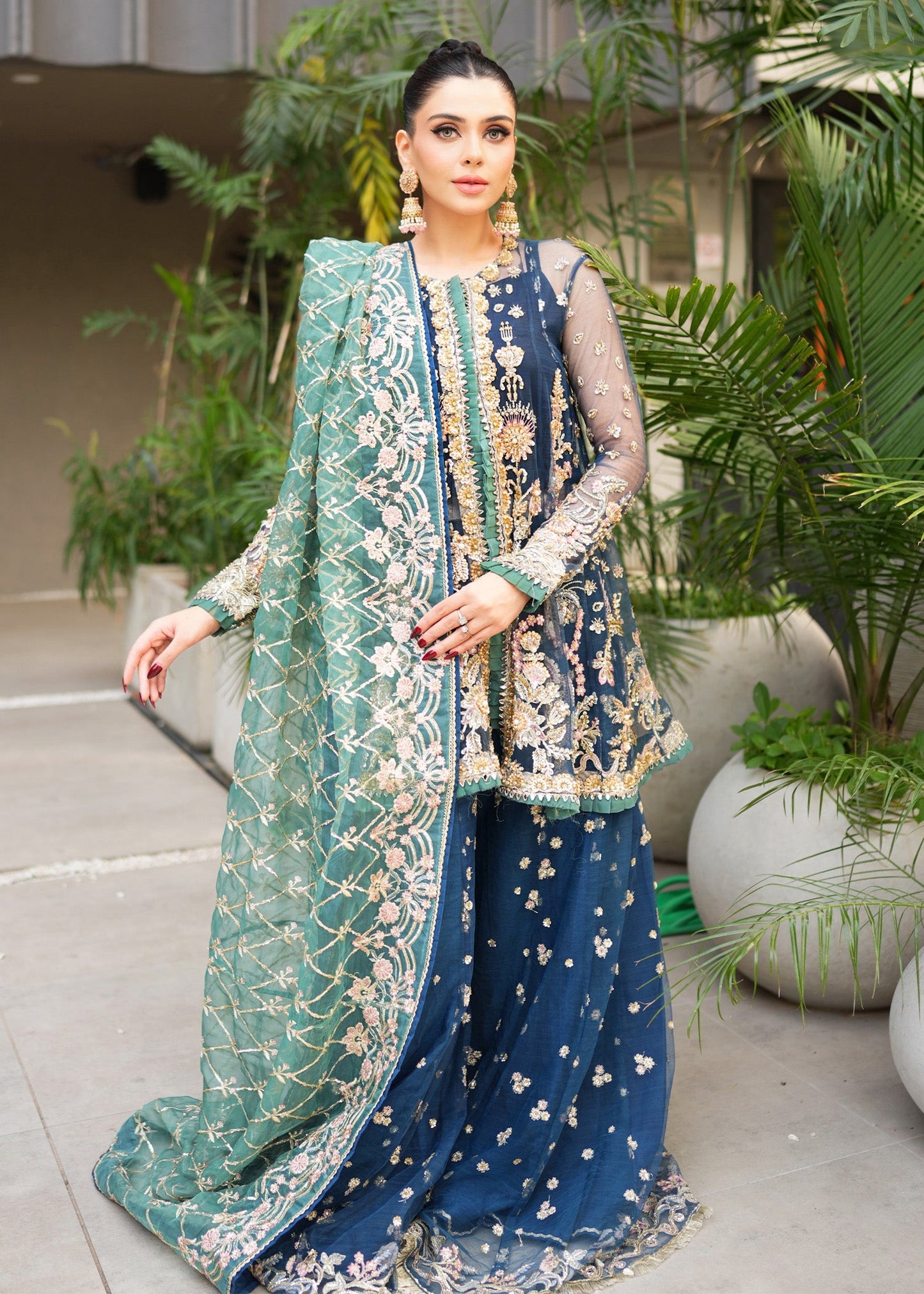 INAYAT Luxury Wedding Formals Unstitched 3pcs