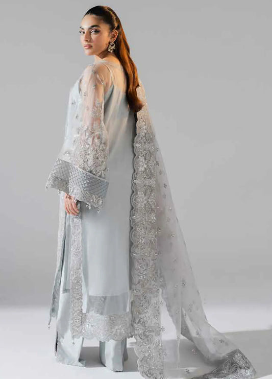 Zarez By Freesia Luxury Embroidered Unstitched 3pcs